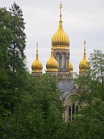 die russisch orthodoxe Kirche auf dem Neroberg bei Wiesbaden die russisch orthodoxe Kirche auf dem Neroberg bei Wiesbaden